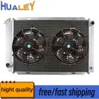 Fit 79-93 Ford Mustang GT LX Convertible Hatchback 5.0L MT Aluminum Radiator+Fan