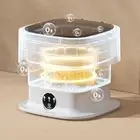 Mini Foldable Washer 60W 10L Capacity IPX4 Waterproof Portable Washing Machin US