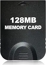 Hyamass 128MB(2043 Blocks) High Speed Gamecube Memory Card, Game Memory Card Compatible for Nintendo Gamecube and Wii Console Accessory Kits - Black