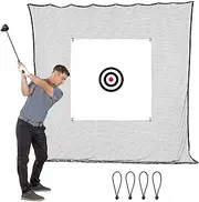 Zunishaone Training Golf Net – Barrier for Training with Balls, Practical Multifunctional Equipment for Home Field Exercises Garden, Patio, Backyard, Travel
