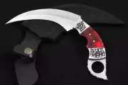 Karambit Knife Fixed Blade Damascus Kerambit Traditional knife