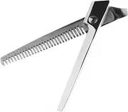 KAILIKETIY 1Pair Professional Hair Cutting Scissors Set Blue Hairdressing Tools for Salon and Home Use Includes Teeth and Straight Scissors for Hair Styling and Texturizing