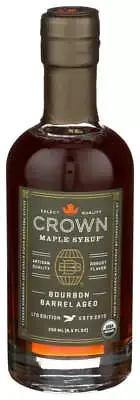 Crown Maple Syrup Bourbon Barrel Aged 8.5 Fl Oz