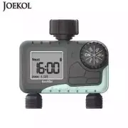 Electronic Auto Watering Two Outlet Digital Display Water Timer Controller