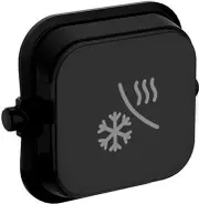 Clipsal Iconic Dolly Rocker AIRCON Black