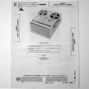 Knight Model KN4035 Open Reel Tape Recorder Deck SAMS Photofact ™ 1962 New