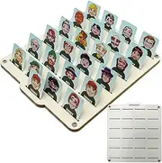 Guessing Who Game - Classic Educational Fun Activity - Parent-Child Interactive Family Board Challenge, Fun Classic Educational Activity for Kids Boys Girls, Enhances Logical Thinking, Toy for Travel