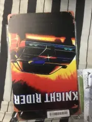 Knight Rider Metal Sign