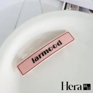 【HERA 赫拉】復古字母彈簧邊夾 L111081606(髮飾 邊夾)