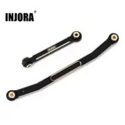 INJORA Black Coating Brass Steering Links for 1/24 RC Car Axial SCX24 Upgrades