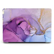 MCC MacBook Air M1 2020 13-inch Hard Case Cover Apple A2337 Marble Purple+Blue