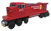 Wooden Whittle Shortline Railroad Canadian Pacific C-44 Engine Locomotive 9771