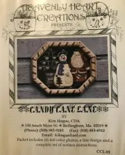 Vintage Christmas Tole Pattern Packet: Candy Cane Lane by Kim Hogue