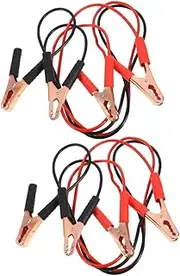 HEALEEP 2pcs Jumper Cables Kit for Car Truck Heavy Duty Automotive Booster Cable Reliable Power Wire for Jumpstarting Vehicles