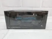 1/43 Ds Automobiles Ds3 Crossback 2018 Blue Black Dealer Model Car Minicar