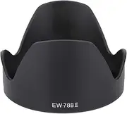 Camera Lens Hood for Canon, EW 78BII Lens Hood Shade for Canon EF 28 135mm F 3.5 5.6 is USM, Portable Plastic Camera Lens Hood Replacement for Photography