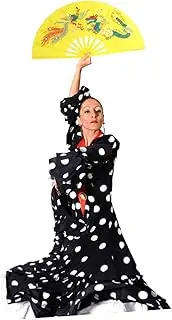 Yardenfun Martial Arts Folding Fan Chinese Hand Fans for Tai Chi Fitness Kung Fu Performance Portable Plastic f