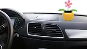 Solar Powered Dancing Flower | Dancing Flowers Solar Powered Car Dashboard Toy | Solar Powered Car Dashboard Decor, Shaking Head Car Ornaments for Dashboard