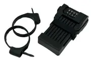 Jetblack Combo Folding Lock 650mm Reset 4-digit