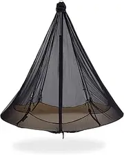 Hangout Pod Lightweight Portable Sheer Mosquito Net, Bug Net - for Hangout Pod Hammock Bed/Hanging Chair/Porch Swing. Black