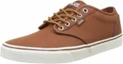 size 9.5- Vans Men's Atwood Vn-0tuy187 Sneakers - Color: Leather Brown