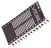 Winslow IC SOCKET ADAPTERS 5Pcs 1.27mm, 2.54mm Pitch, 28-Pin Straight W9508RC