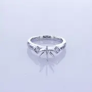 Baguette And Princess Cut In Platinum Setting