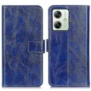 For Motorola Moto G54 5g Case Crazy Horse Texture Wallet Stand Leather Phone Cover