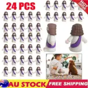 24pcs Mini Jesus Figurine Easter Decorations, Tiny Baby Jesus Figurines in BuNJ