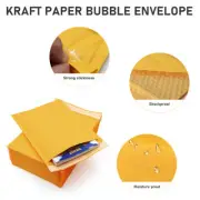 #0000-#07 Kraft Bubble Padded Mailer Envelope Shipping Wrap Paper Mailing Case