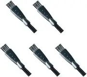 5 Pieces General Shaver Cleaning Brushes Replacement Double Ended Electric Shaver Razor Cleaning Brushes Black