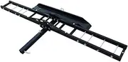 Compatible With Car Rear Trailer Motorcycle Hitch Bracket Off-Road Bicycle Scooter Trailer Bracket Ramp Anti Swing Anti Tilt Maximum Load 160KG