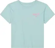 [Roxy] Girls' Short Sleeve Boyfriend Fit Logo Tee