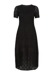 High Mesmerize Lace Midi Dress - Black - 40 (UK8 / S) 40 (UK8 / S)