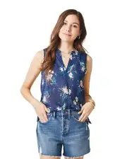 Carve Design Dylan Tank Women's Top, Bouquet, Large