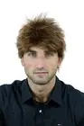 Wig Men's Wig Men Short Wild Backcombed Light Brown Red Brown Mix WL-2072A