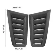 Car 2pcs Bonnet Air Vents Engine Hood Vent Car Refitting Fits For RS