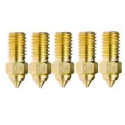 5X(5PCS 3D Printer Brass Nozzle for -7//Ender3V3 SE High Speed High2912