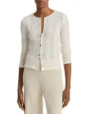 Vince Pointelle Cardigan