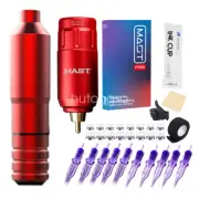 Dragonhawk Wireless Power Supply Tattoo Kit Machine Makeup Pen cartridge Needles