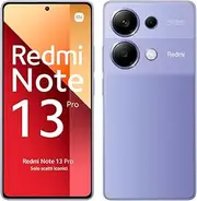 Xiaomi Redmi Note 13 PRO 4G LTE (256GB + 12GB) 6.67" 200MP Triple (Tmobile Mint Tello & Global) Global Bands Unlocked + (Fast Car Dual Bundle) (Lavender Purple)