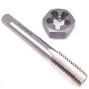 US Stock HSS 9/16-12 Tap & 9/16-12 Hexagon Die Thread Right Hand Set