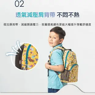 HUGGER 兒童背包 透氣減壓輕量休閒書包 幼兒園 兒童後背包 可放A4書本 書包 A4