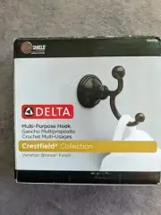 Delta Multi Purpose Hook Crestfield Collection Venetian Bronze Finish