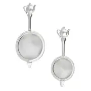 2 Pcs Loose Tea Infuser Strainer for Cold with Fine Mesh Filter