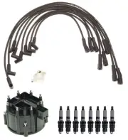 ACDelco Ignition Kit Distributor Rotor Cap Wire & Spark Plugs for LeMans Century