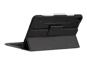 Uag Rugged Bluetooth Keyboard With TrackPad for iPad 10th Gen 10.9" - Black/Ash