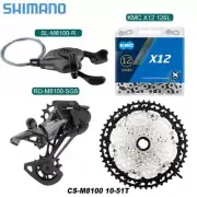 New Shimano Deore XT M8100 12 Speed Drivetrain Groupset 51T Cassette (OE)