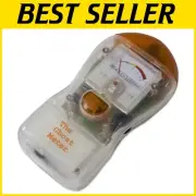 Compact 9V Battery-Powered EMF Detector with LED & Audio Signals - Ghost Meter
