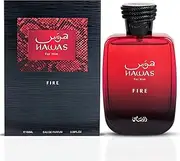 RASASI Hawas Fire For Him Eau De Parfum Spray 100ML (3.4 OZ) Ignite Your Inner Passion With A Bold And Fiery Essence—Experience A Long Lasting & Luxurious Masculine Scent